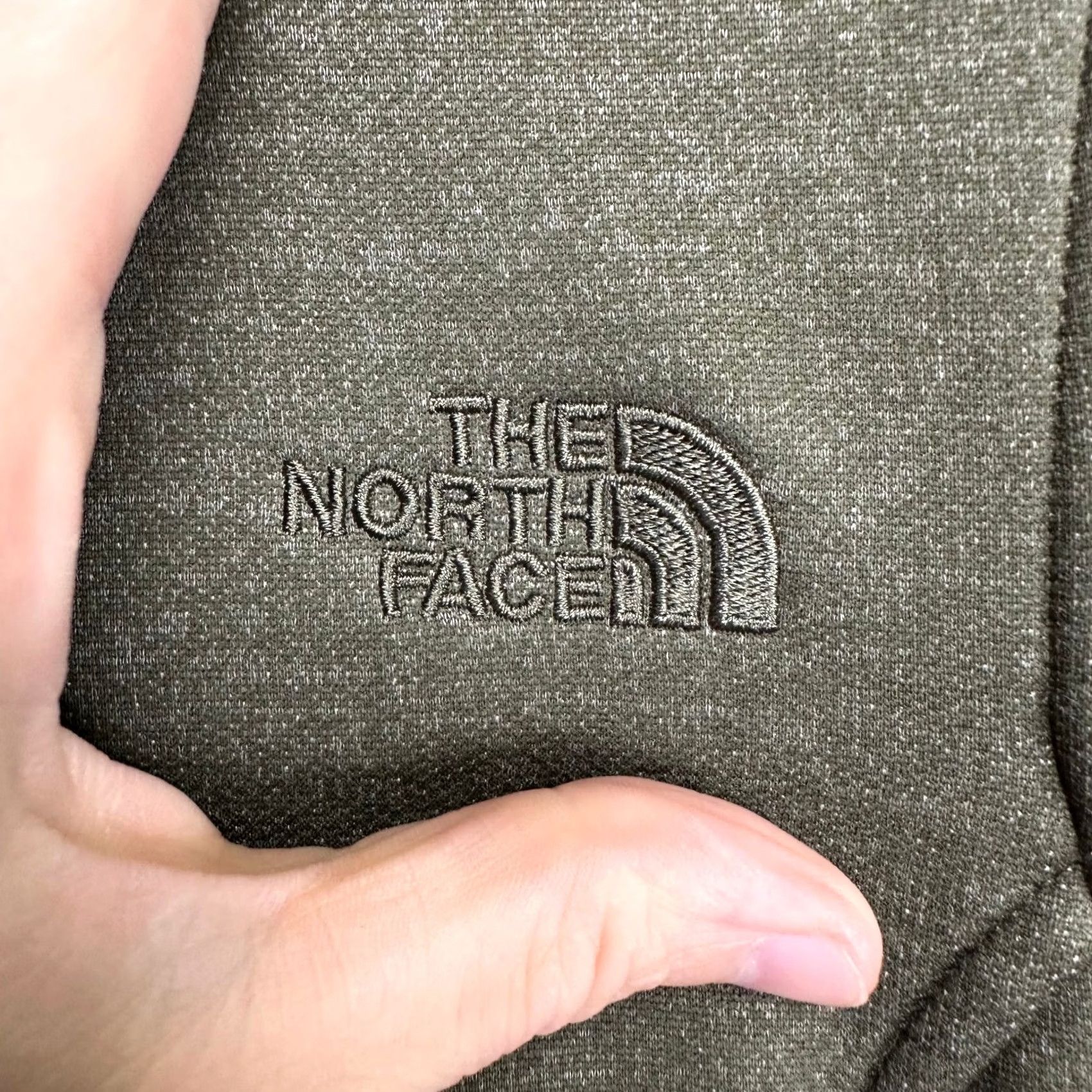 The North Face The North Face Cowl Neck Sweatshirt Womens XS Olive Fleece Lined Logo Pullover Long Sleeve Casual Outdoor Comfort Size XS / US 0-2 / IT 36-38 - 7 Thumbnail