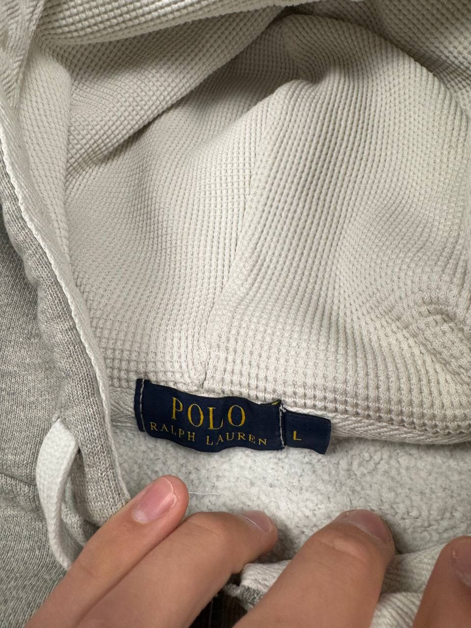 Polo Ralph Lauren Polo Ralph Lauren Y2K Gray Zip Hoodie Size L Size US L / EU 52-54 / 3 - 11 Thumbnail