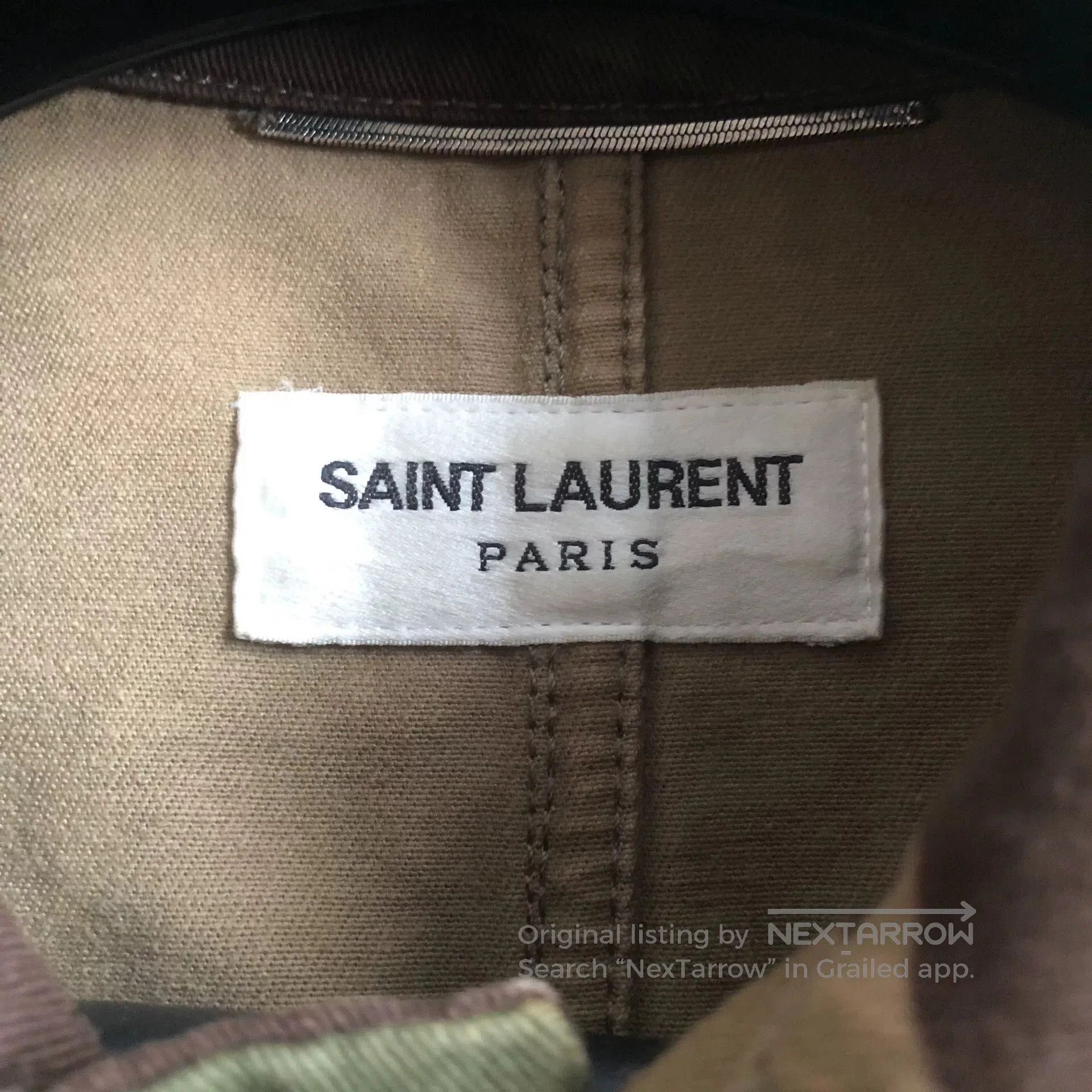 Saint Laurent Paris Saint Laurent SLP 15SS Camo Jacket. Size US S / EU 44-46 / 1 - 6 Thumbnail