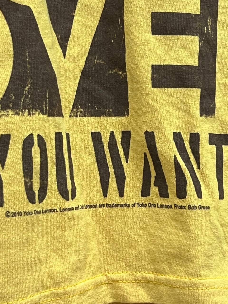 Vintage Vintage tshirt John lenon Zion Hype🔥 Rare 🔥 Size US S / EU 44-46 / 1 - 6 Thumbnail
