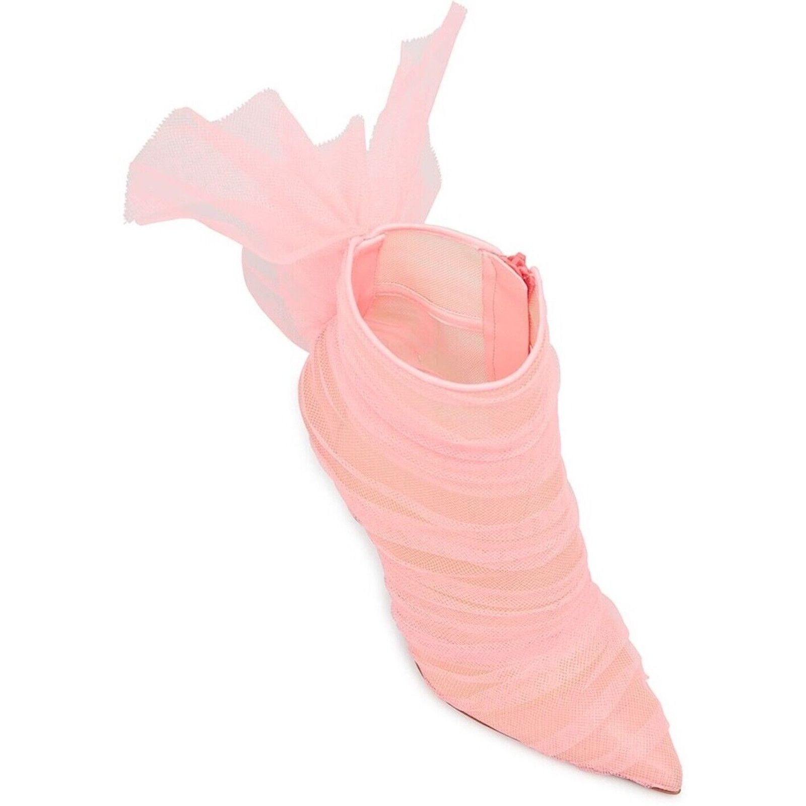 Christian Louboutin Christian Louboutin Libellibooty 100 organza Ankle boots 36 Size US 6 / IT 36 - 4 Thumbnail