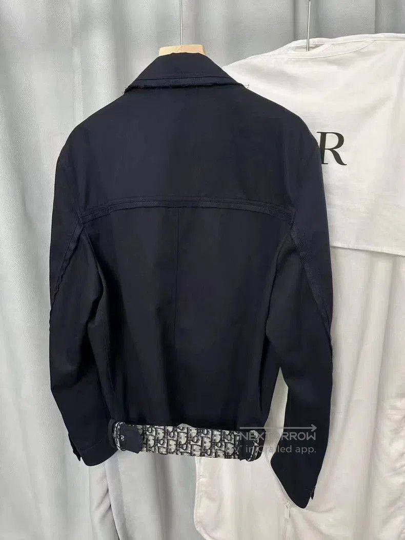 Dior Dior x KAWS Belted Logo Jacket. Size US XL / EU 56 / 4 - 2 Thumbnail