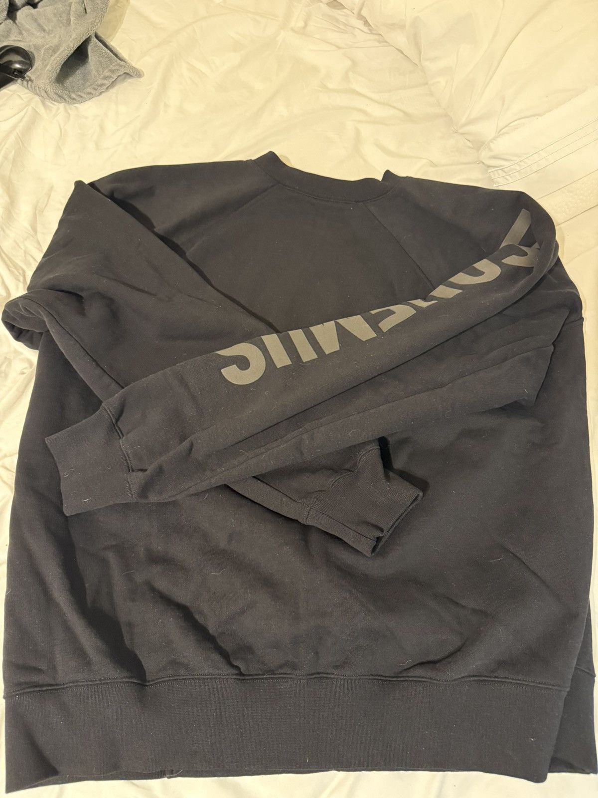 Jacquemus Le Sweatshirt Typo cotton top XL Size US XL / EU 56 / 4 - 4 Thumbnail
