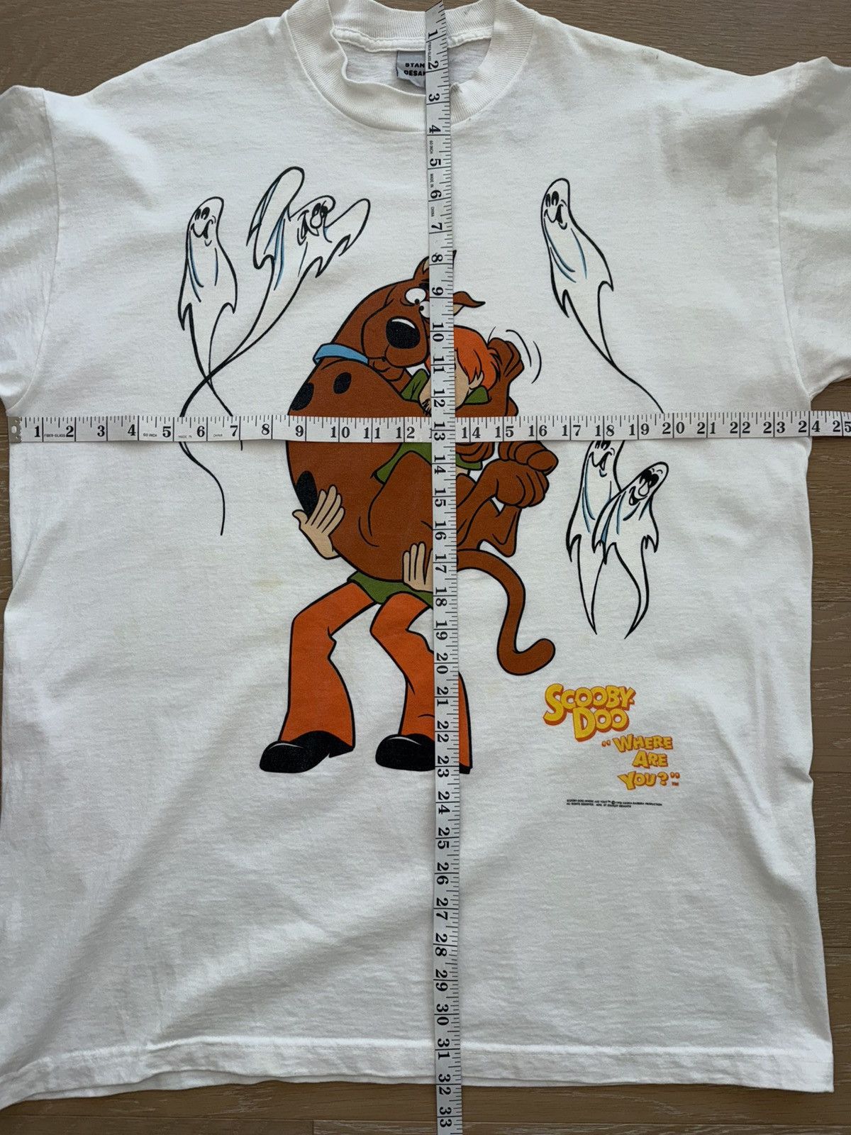 Other RARE Scooby Doo Where Are You Stanley Desantis Ghosts Shirt Size US XL / EU 56 / 4 - 7 Thumbnail