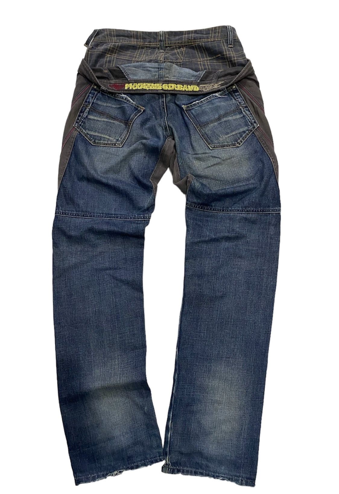 If Six Was Nine × Japanese Brand × Marithe + Francois Girbaud 2000s-Marithe Francois Girbaud Double Wise Jeans Pants Size US 31 - 1 Thumbnail