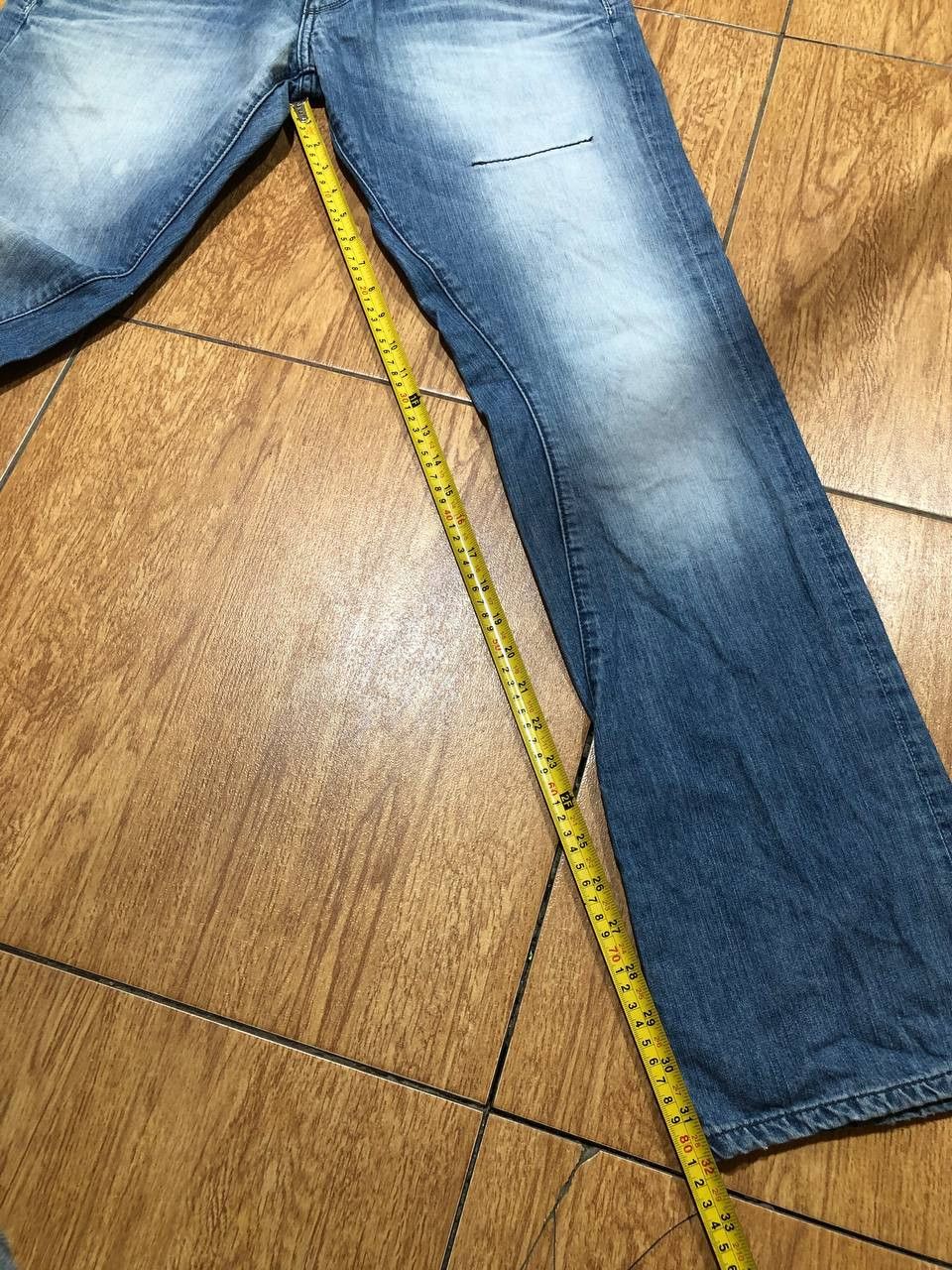 G-Star G Star Raw 3301 Straight Jeans Raw Denim Streetwear Fashion Size US 34 / EU 50 - 14 Thumbnail