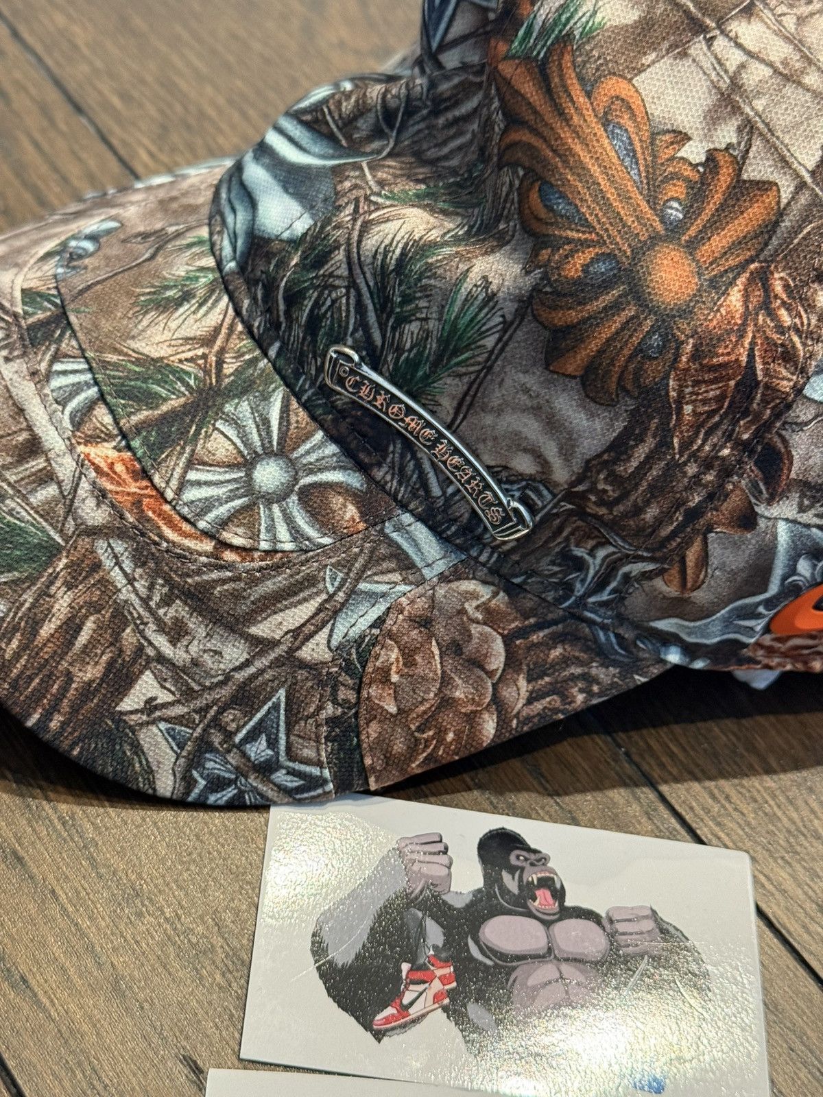 Chrome Hearts × Drake Chrome Hearts Nocta Trucker Hat Snapback Size ONE SIZE - 9 Thumbnail