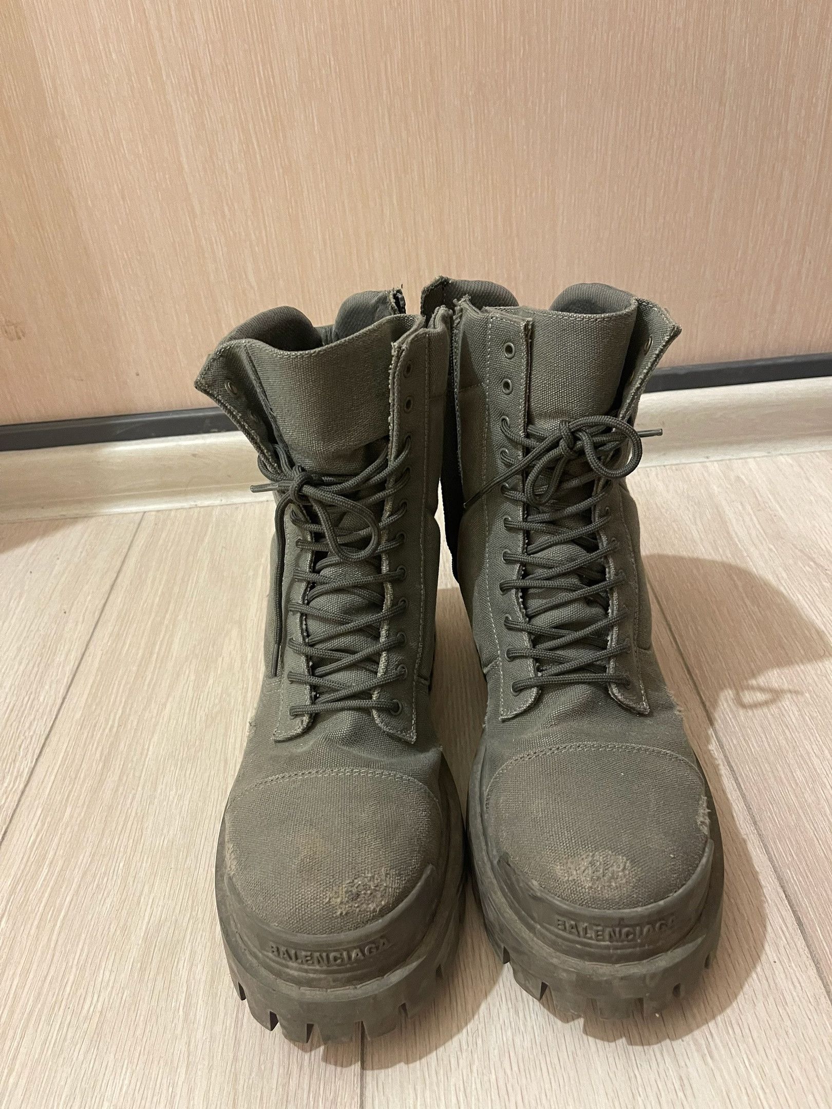Balenciaga Strike Boots | Grailed