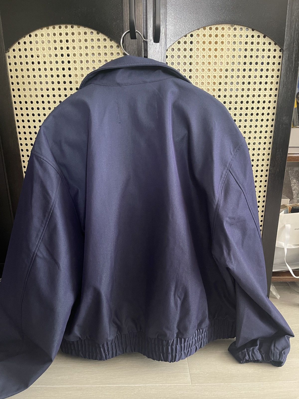 Other SATUR Navy Cropped Jacket Size US M / EU 48-50 / 2 - 8 Thumbnail