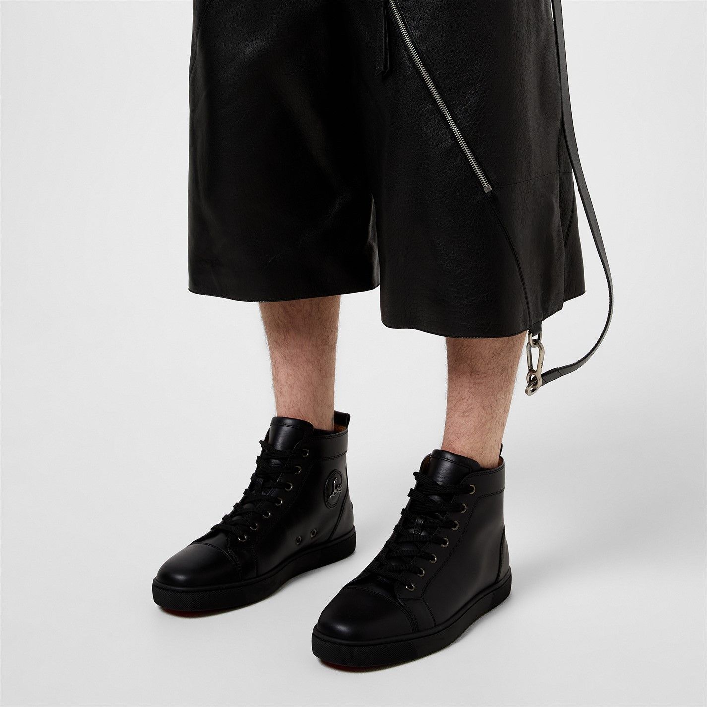 Christian Louboutin Louis High-Top Sneakers Size US 12 / EU 45 - 2 Thumbnail