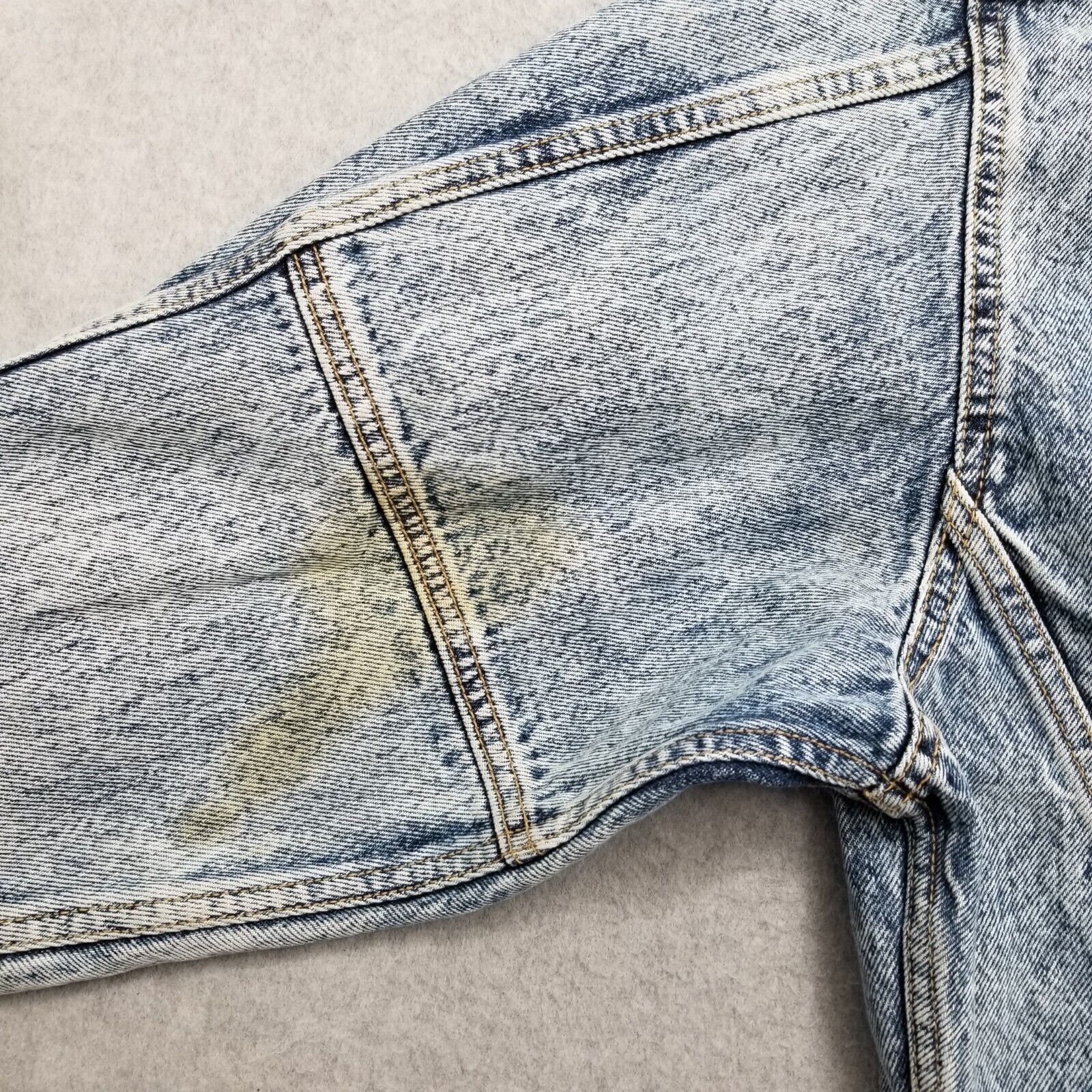 Other Edwin Jean Jacket Womens Large Blue Denim Pockets Stones Size L / US 10 / IT 46 - 17 Thumbnail