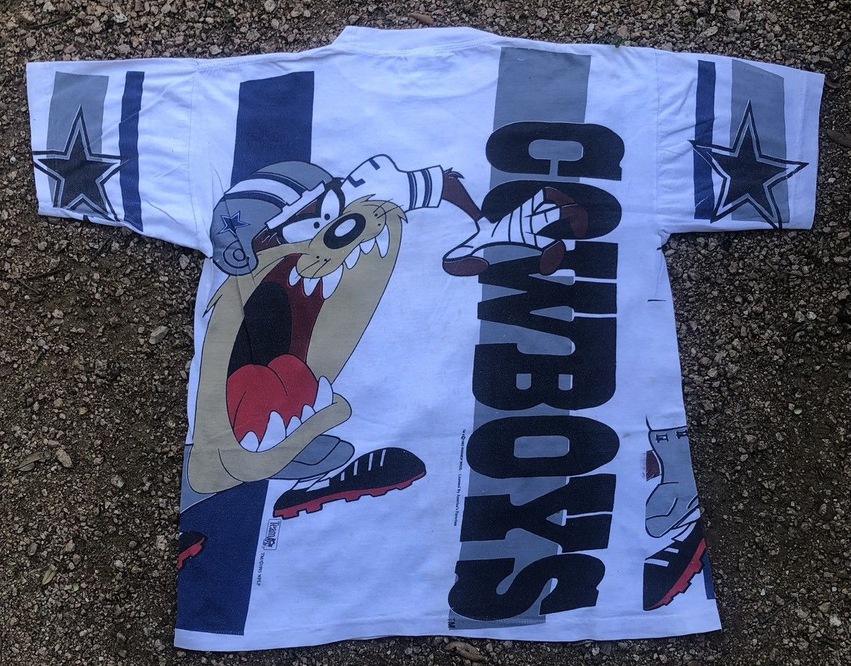 Other Vintage 1993 Dallas Cowboys Taz AOP Size US M / EU 48-50 / 2 - 2 Thumbnail