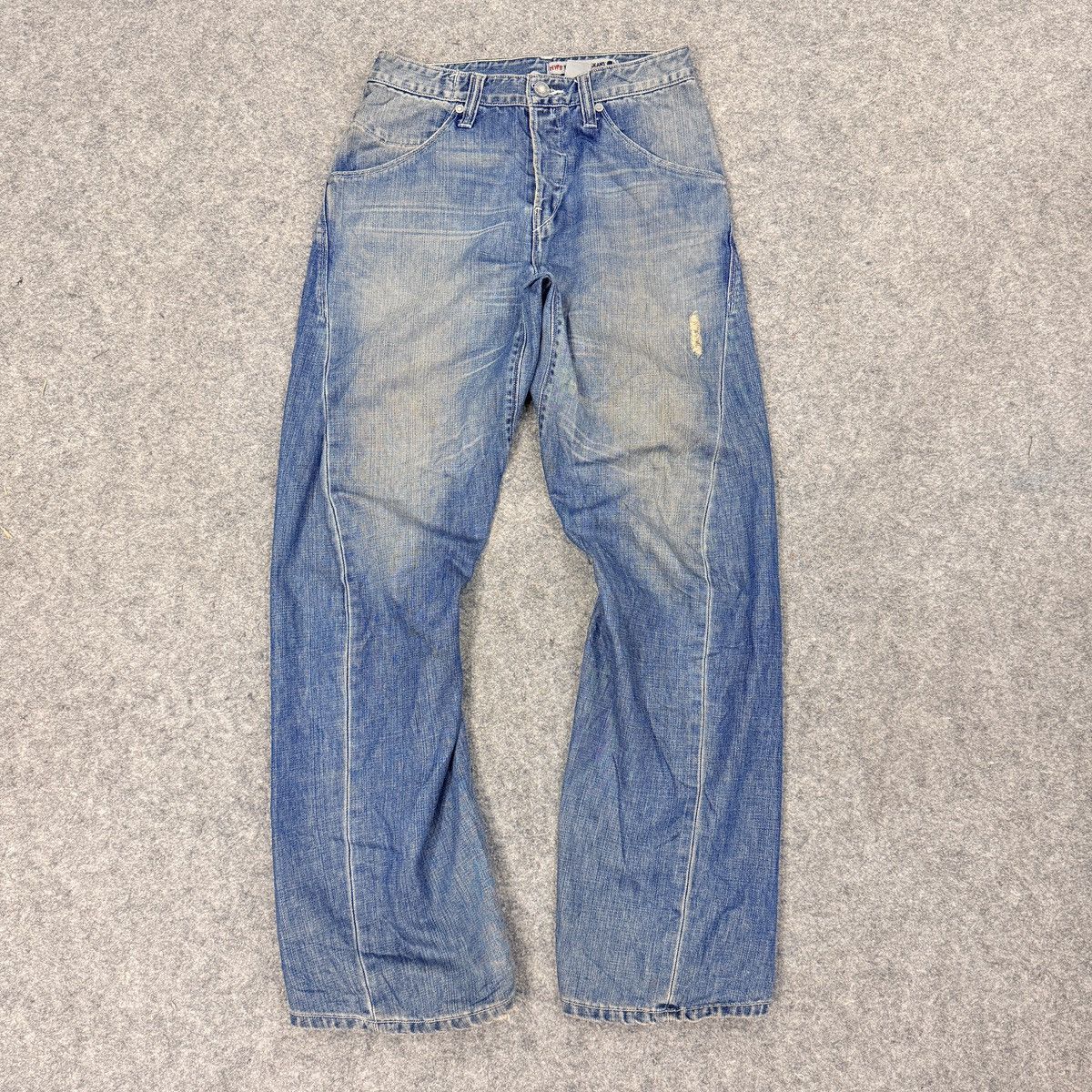 Levi's Vintage Levis Engineered buckle belt jeans Size US 29 - 3 Thumbnail