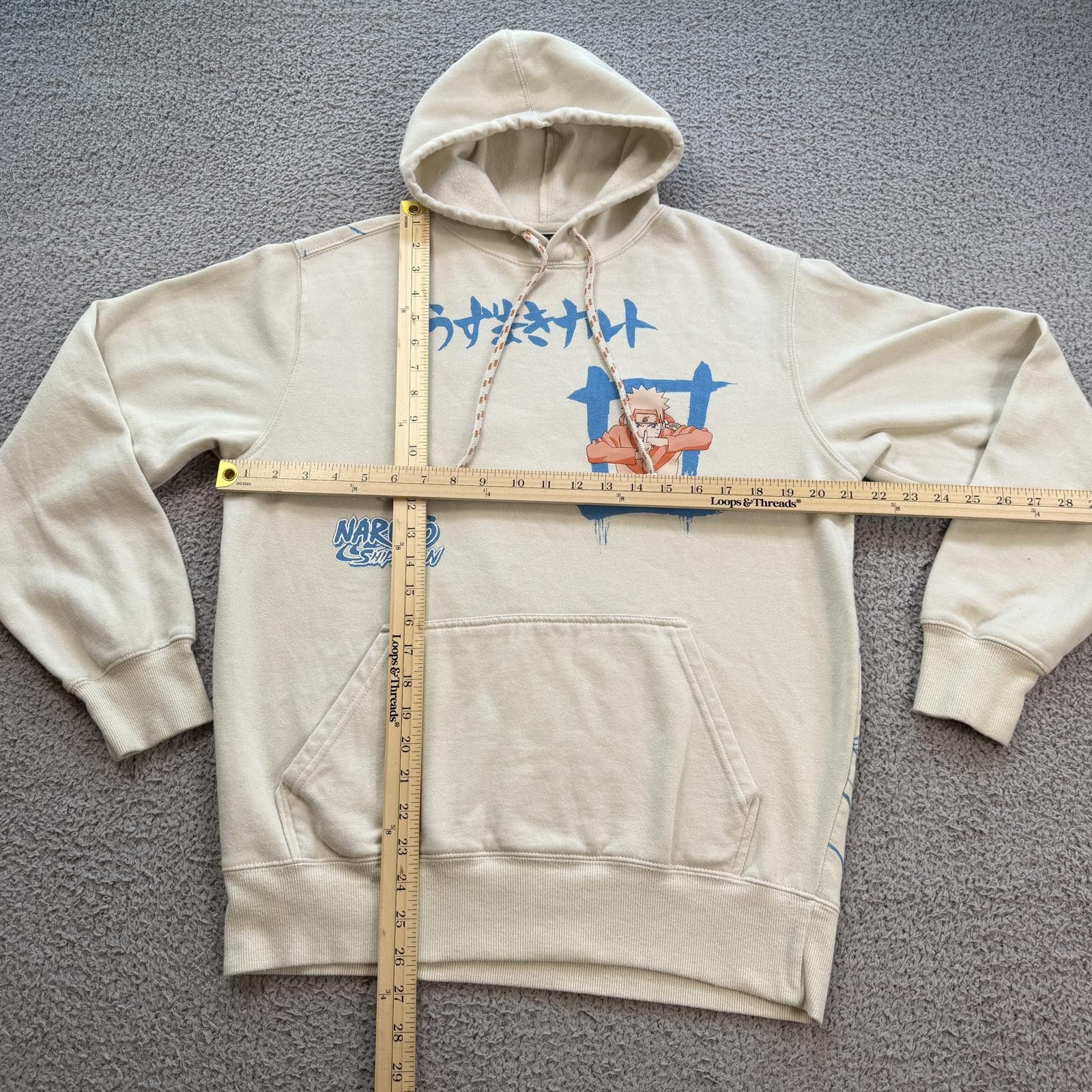 Other Naruto Shippuden Hoodie Anime Sweatshirt Uzumaki Nine Tails Size US M / EU 48-50 / 2 - 3 Thumbnail