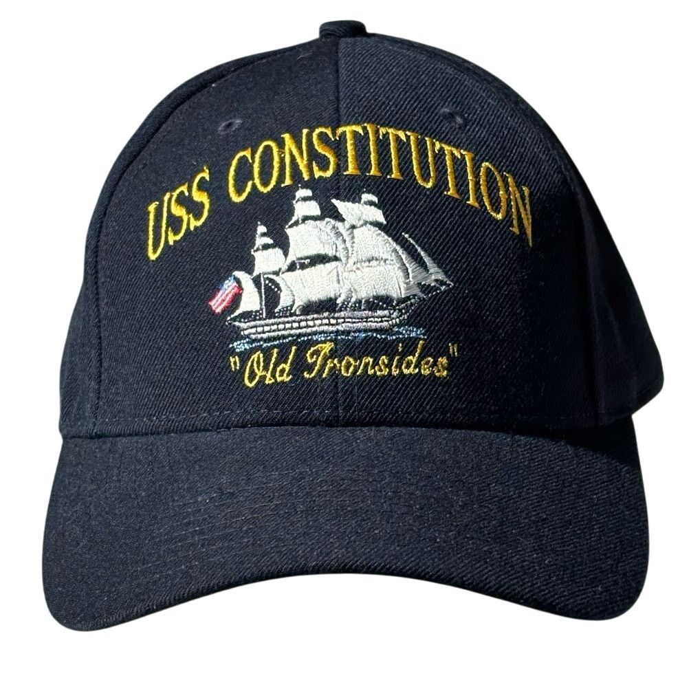 Other Black USS Constitution Men's Hat Size ONE SIZE - 1 Thumbnail