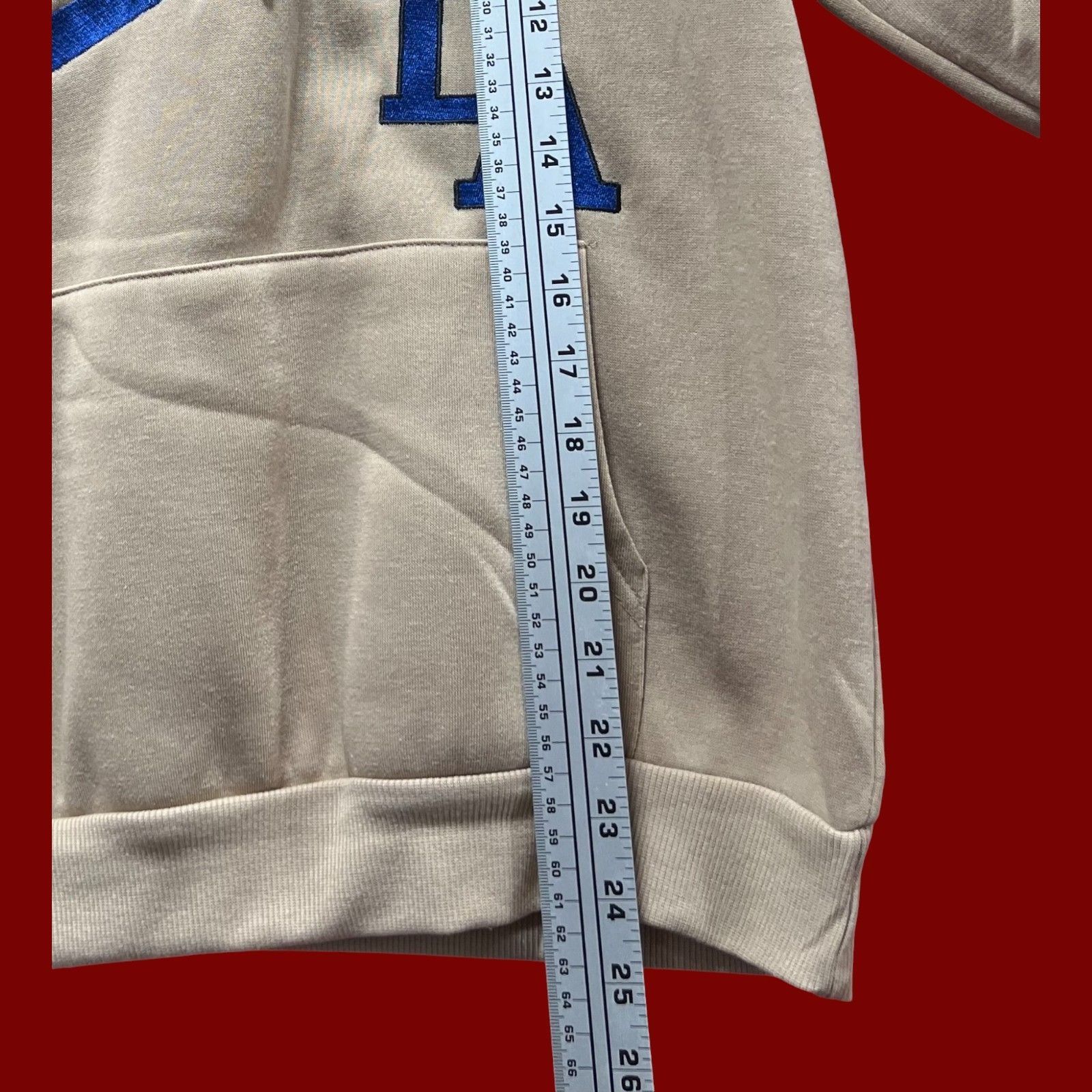 rue21 Rue 21 - Unisex Long Sleeve Hooded Sweat - Beige - Extra Sma Size US XS / EU 42 / 0 - 6 Thumbnail
