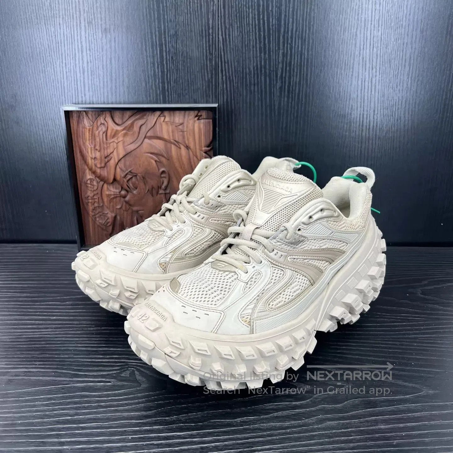 Balenciaga Multi Color Chunky Sneakers Size 9. Size US 9 / EU 42 - 1 Thumbnail