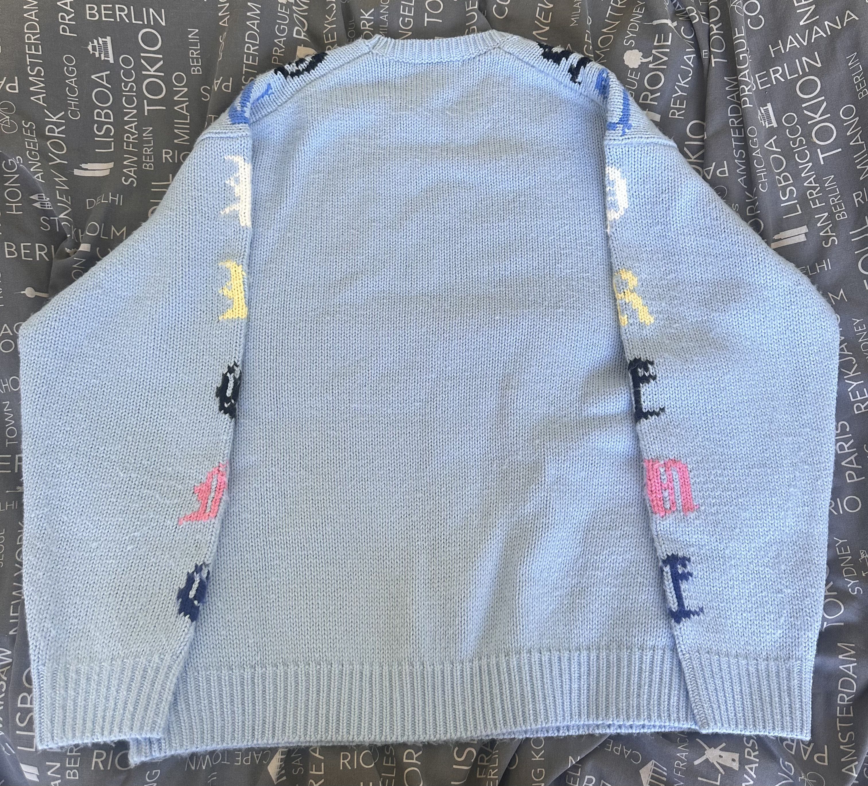 Supreme Old English Sleeves Sweater Size US L / EU 52-54 / 3 - 2 Thumbnail