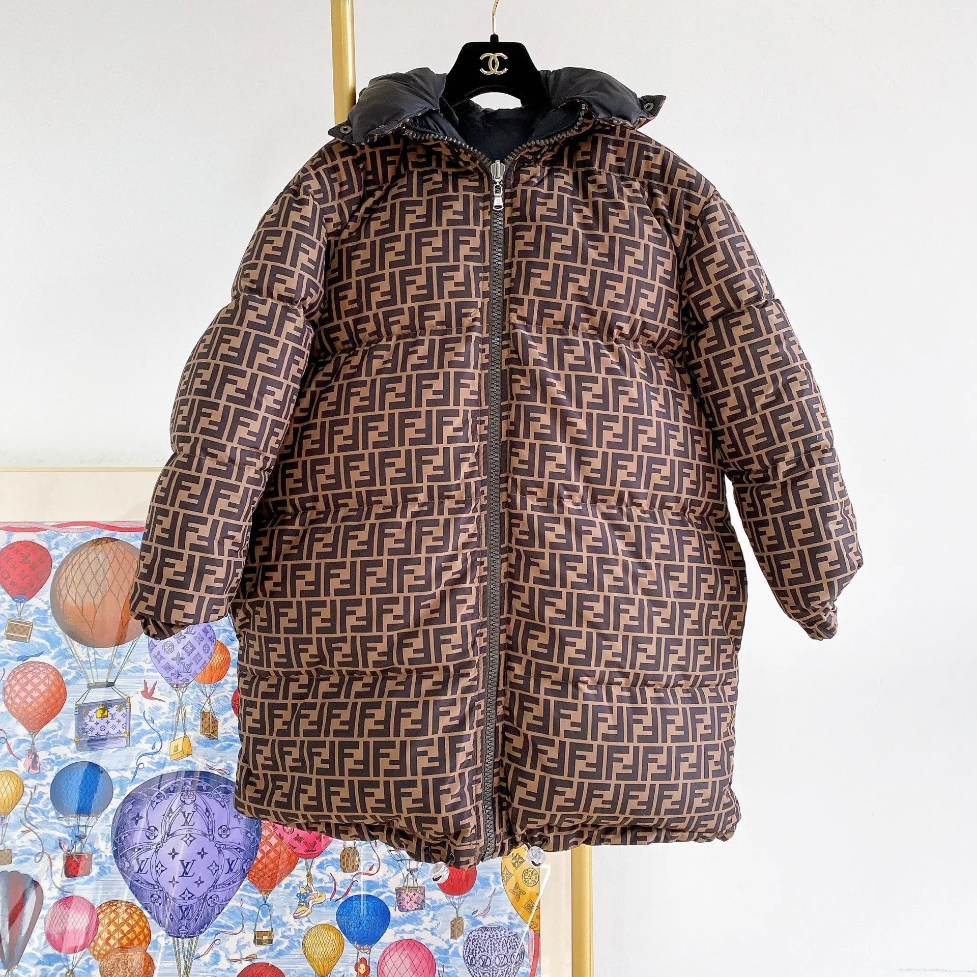Fendi Fendi Reversible Zucca Down Jacket Size US M / EU 48-50 / 2 - 1 Thumbnail