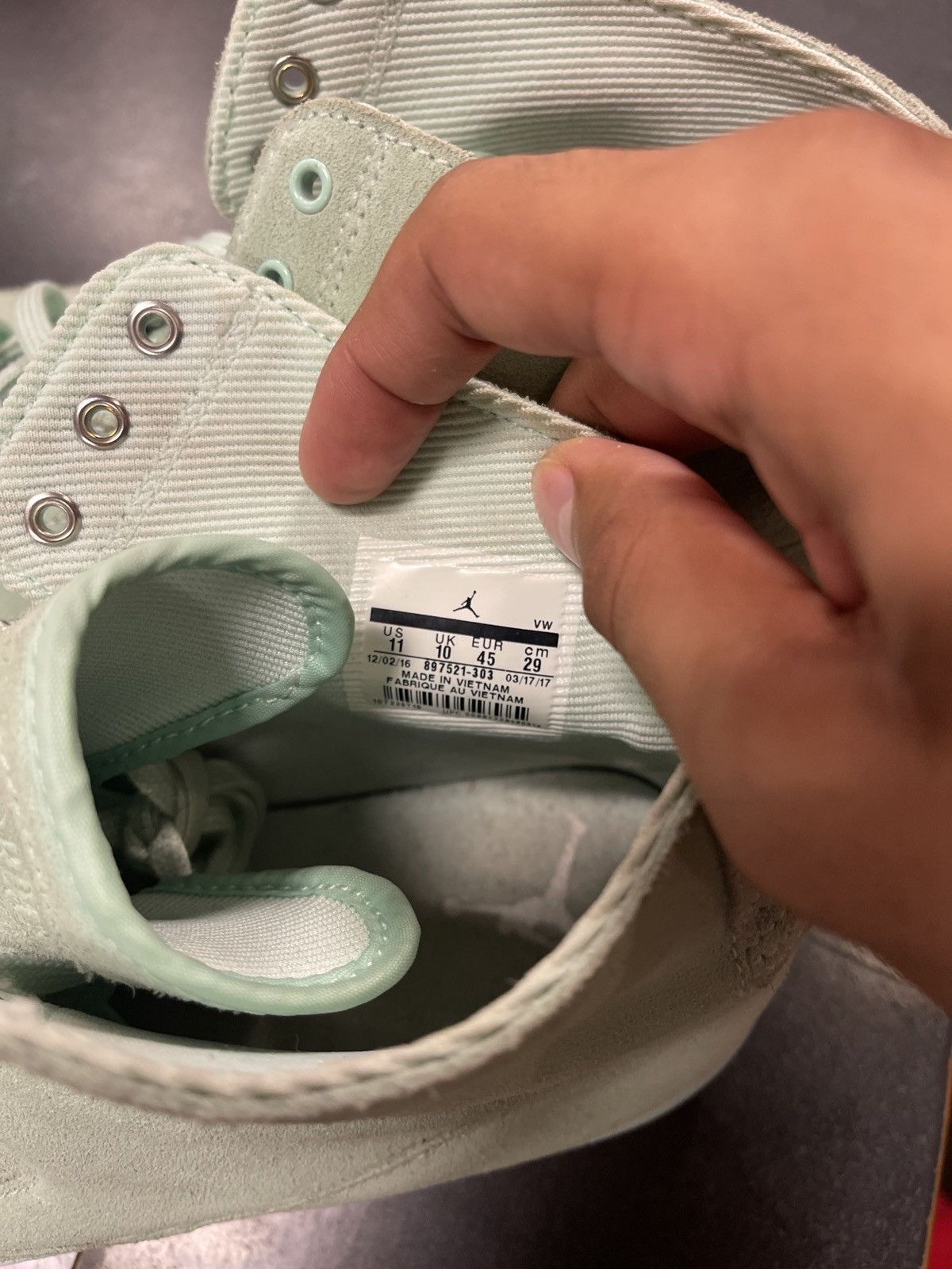 Nike Mint deconstructed jordan 2 high Size US 11 / EU 44 - 6 Thumbnail