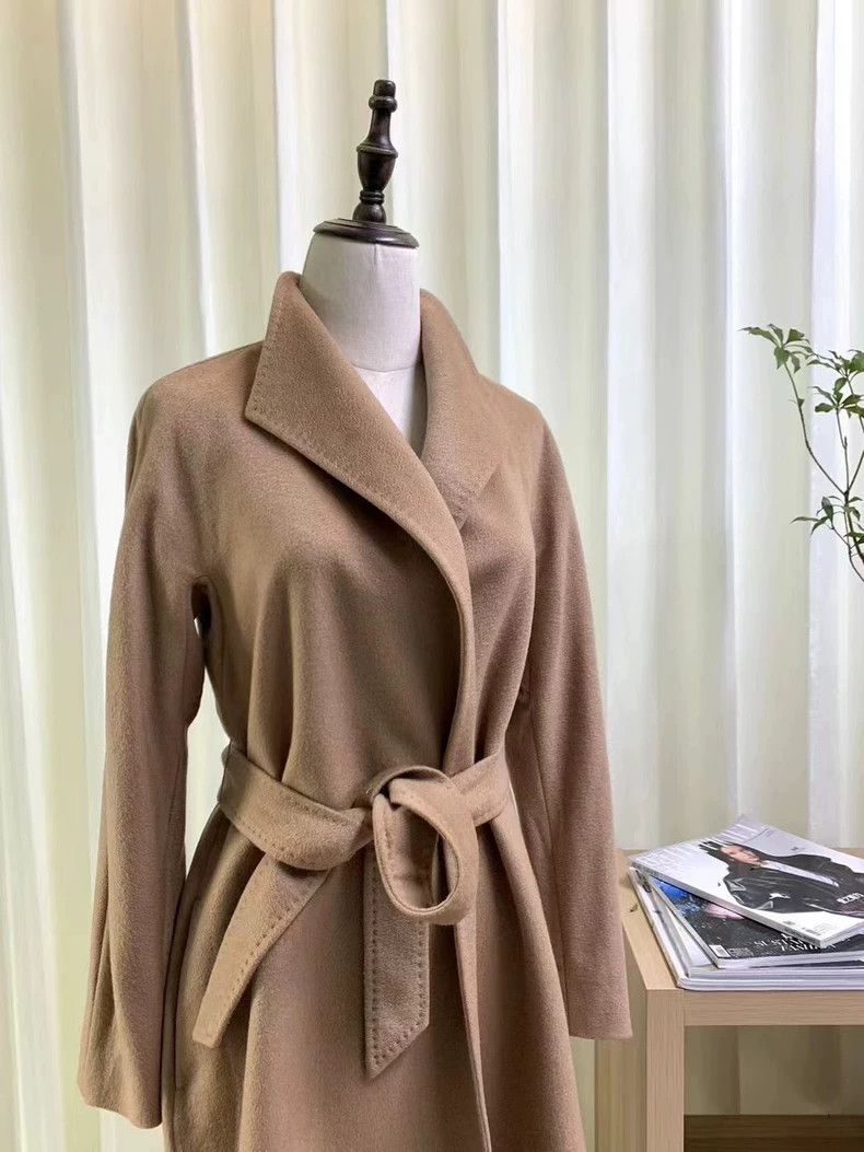 Max Mara Max Mara Cashmere Camel Classic Coat Size S / US 4 / IT 40 - 2 Thumbnail