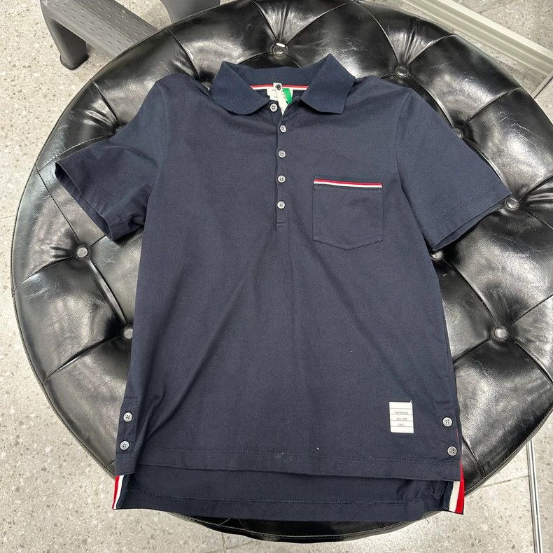 Thom Browne Thom Browne Polo cotta Size US S / EU 44-46 / 1 - 1 Thumbnail