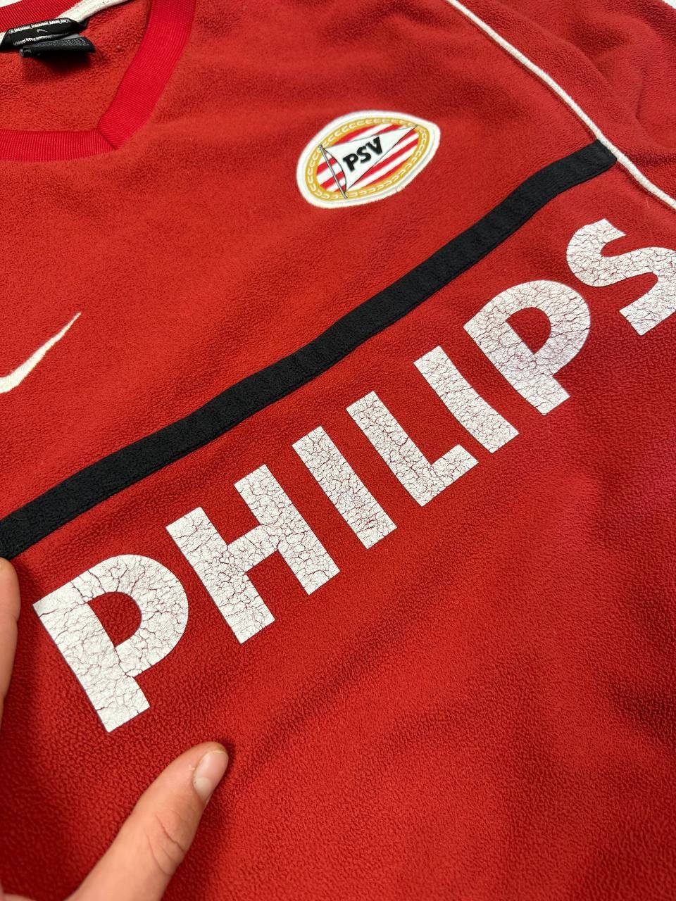 Nike Vintage Nike PSV Philips Big Logo Sweatshirt Size M Size US M / EU 48-50 / 2 - 13 Thumbnail