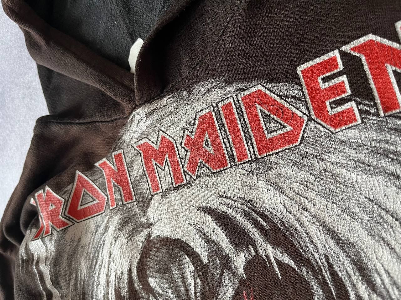 Iron Maiden 1982 Iron Maiden The Number Of The Beast Hoodie M Size US M / EU 48-50 / 2 - 16 Thumbnail