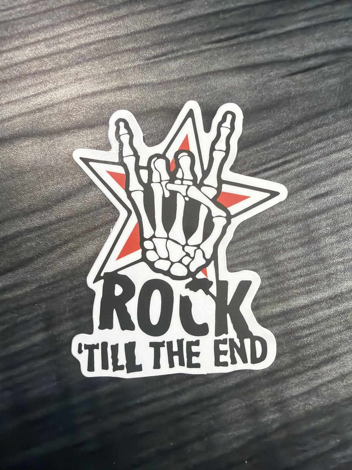 Hypebeast Rock ‘Till The End Sticker Size ONE SIZE - 1 Thumbnail