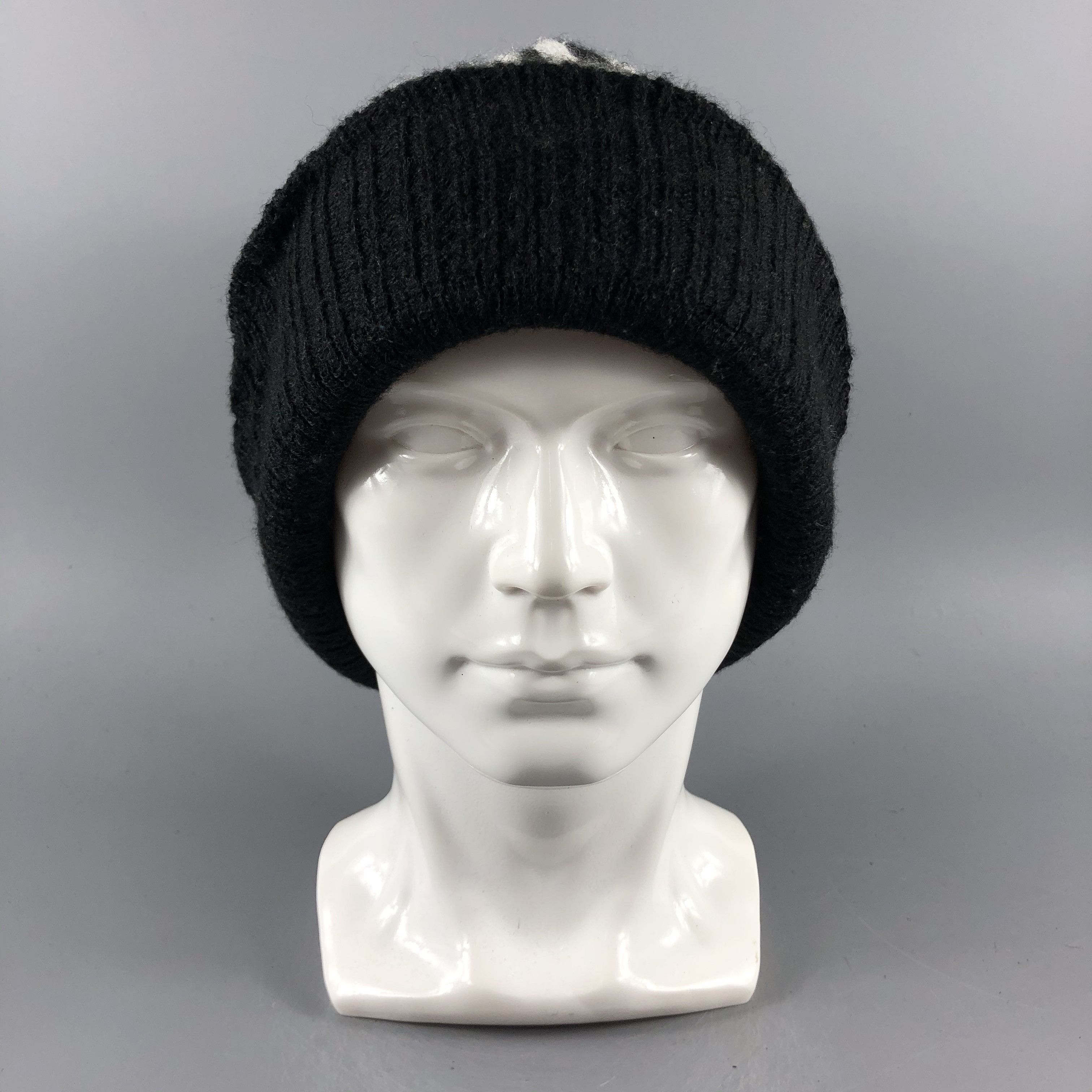 image of Vintage Hats Bobble Beanie Knit Snow Cap B539, Men's