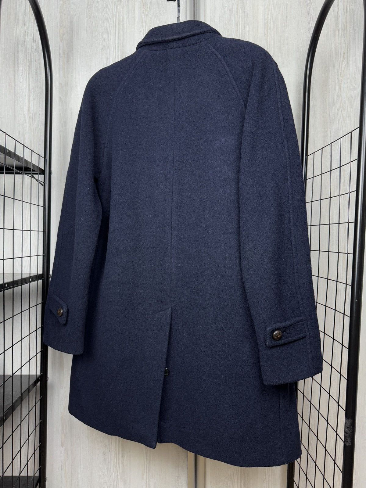 Doppiaa Doppiaa Aamsterdam navy blue woo heavyweight elegant coat Size US L / EU 52-54 / 3 - 7 Thumbnail