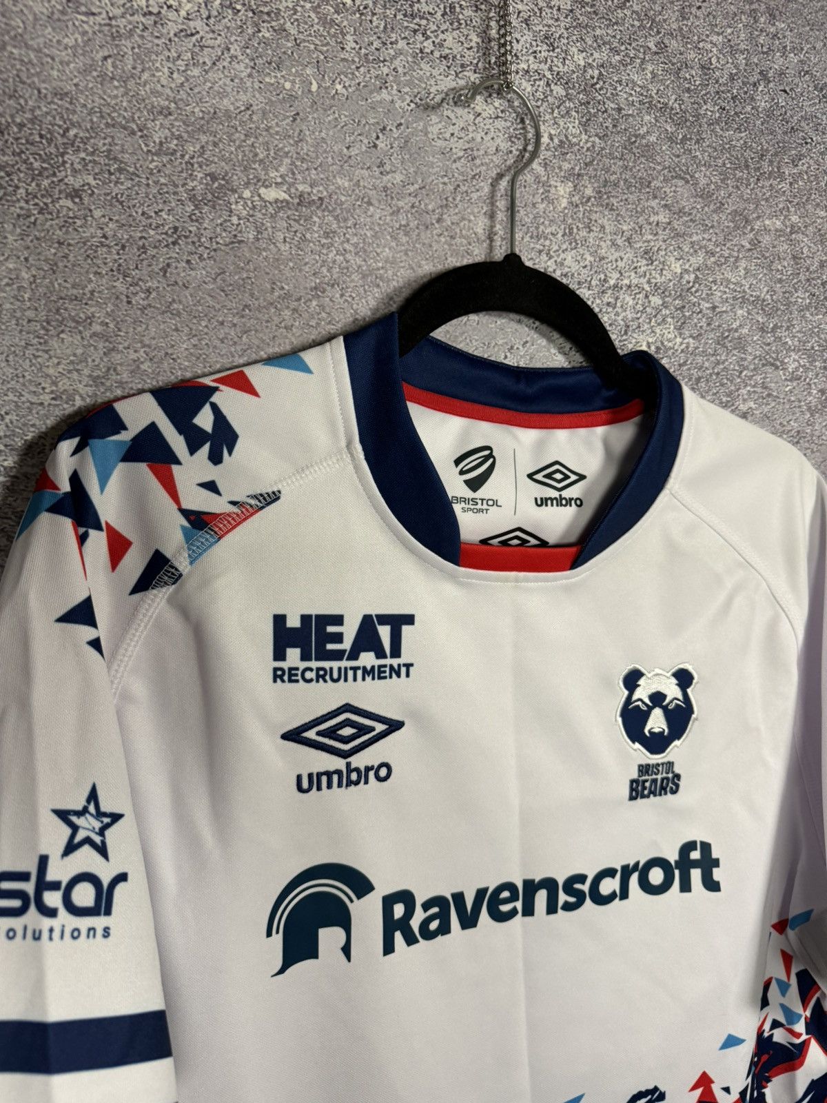 Umbro × Vintage Bristol Bears Rugby Away Cup Shirt 2021/22 Umbro Pro GPS top Size US L / EU 52-54 / 3 - 6 Thumbnail