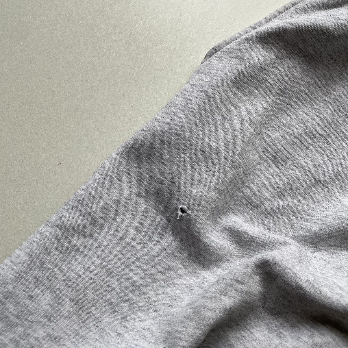 Nike × Vintage Vintage 90s Nike Embroidered Swoosh Grey Tonal Sweatpants XL Size US 34 / EU 50 - 10 Thumbnail