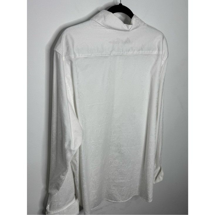 Robert Graham Robert Graham Hudson Long Sleeve Button Down Shirt White Men Size US XXL / EU 58 / 5 - 3 Thumbnail
