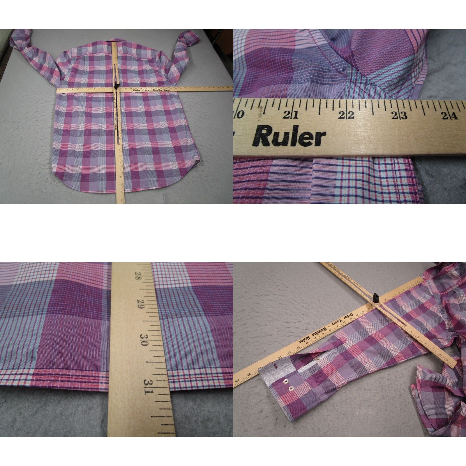 Tommy Bahama Tommy Bahama Shirt Mens Large Pink Sarasota Stretch Button Up Coolmax Flip Cuff Size US L / EU 52-54 / 3 - 8 Thumbnail