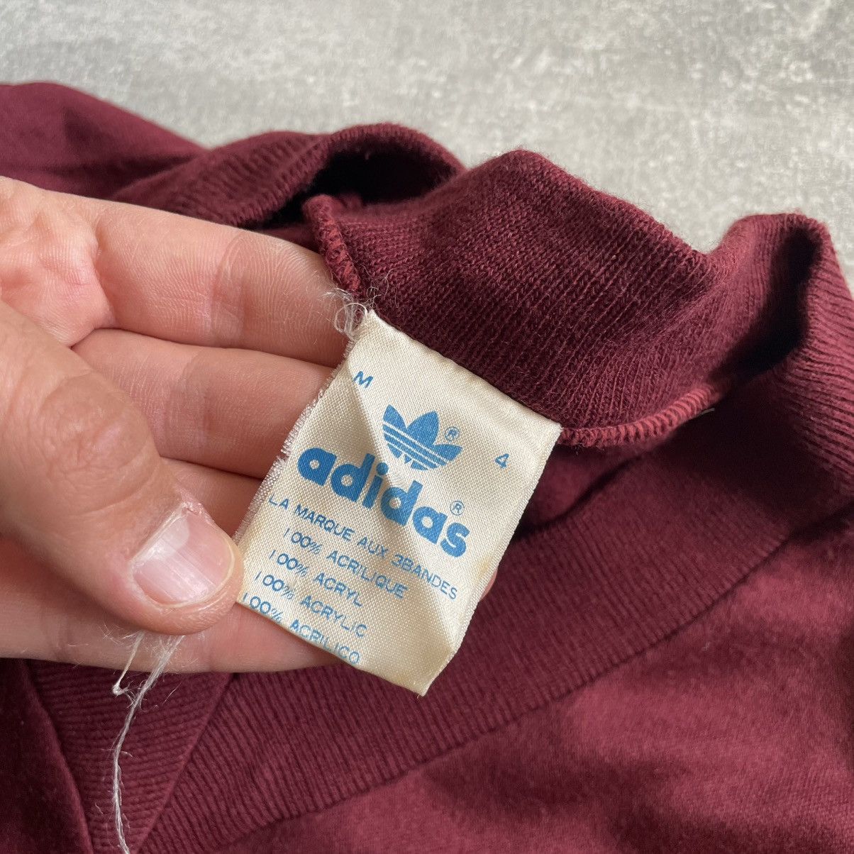 Adidas VINTAGE ADIDAS KOREA CARDIGAN SWEATER WEST OLD JAPAN 90s 80s Size US M / EU 48-50 / 2 - 3 Thumbnail