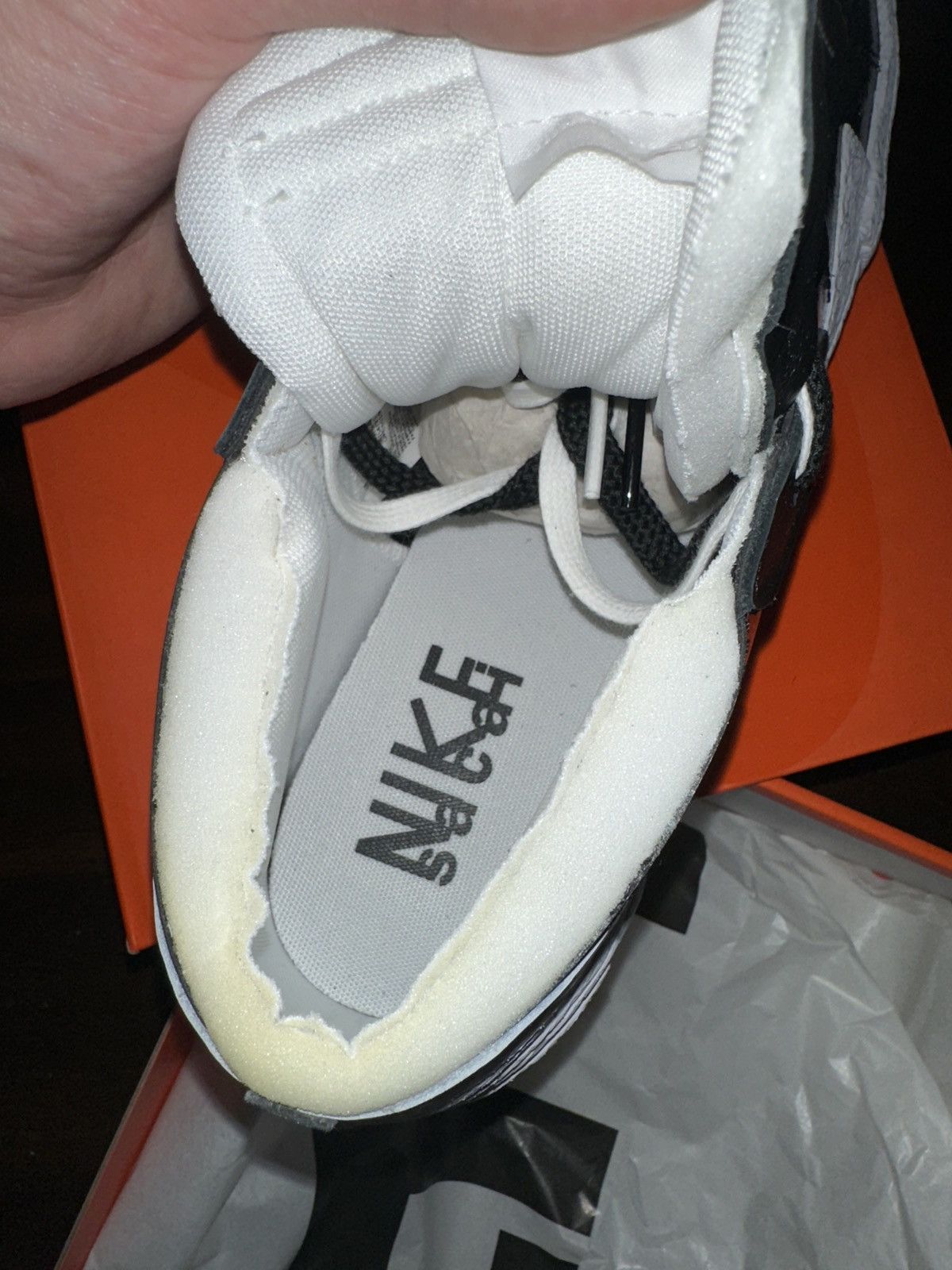 Nike × Sacai Nike Sacai Blazer Low Size US 12 / EU 45 - 3 Thumbnail