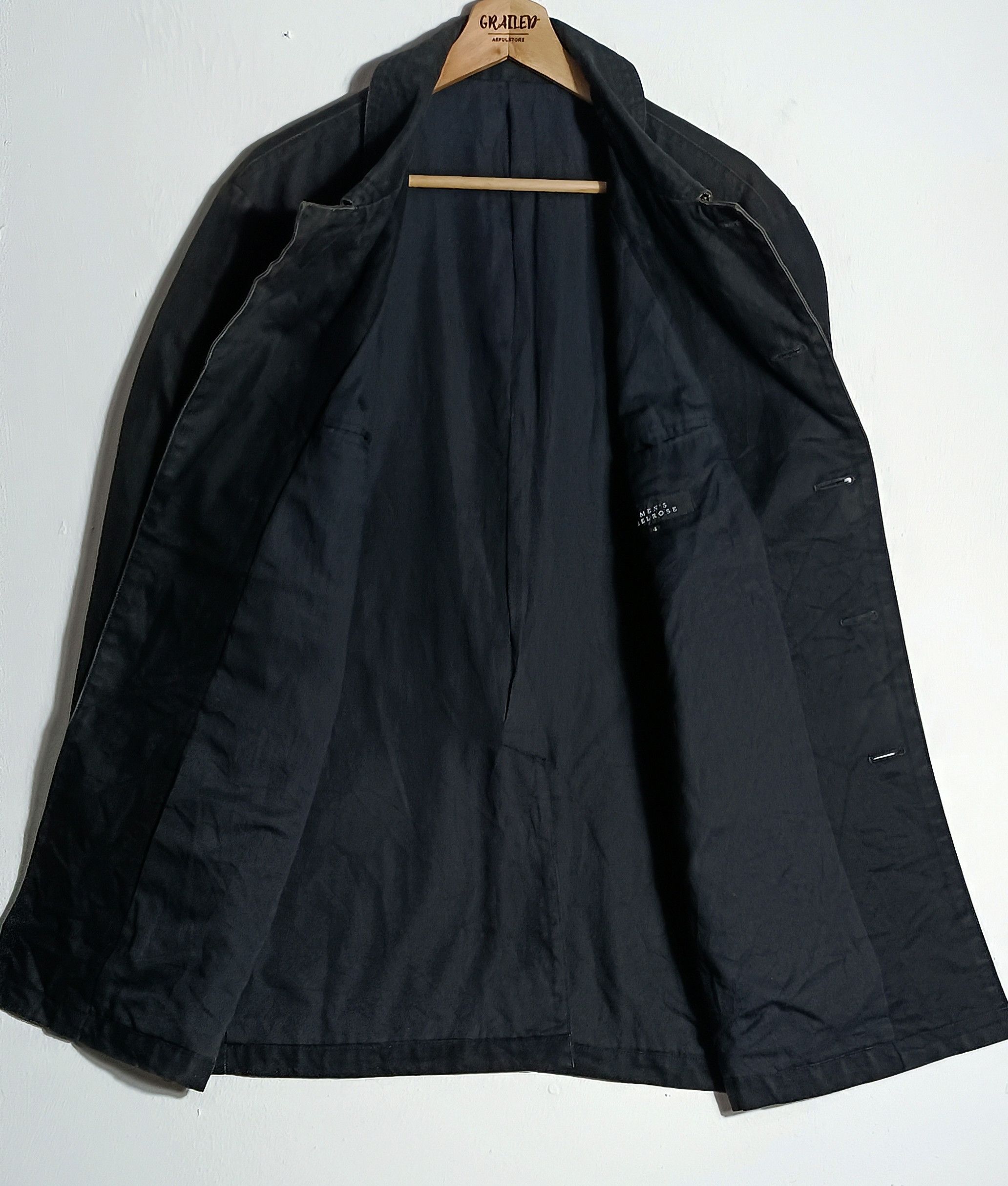 Melrose × Vintage Men Melrose Black Vintage Japanese Brand Casual Size US M / EU 48-50 / 2 - 2 Thumbnail