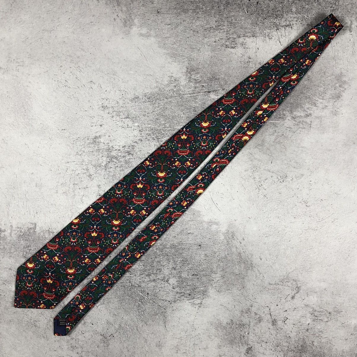 Liberty Liberty Floral Pattern Silk Tie Size ONE SIZE - 7 Thumbnail