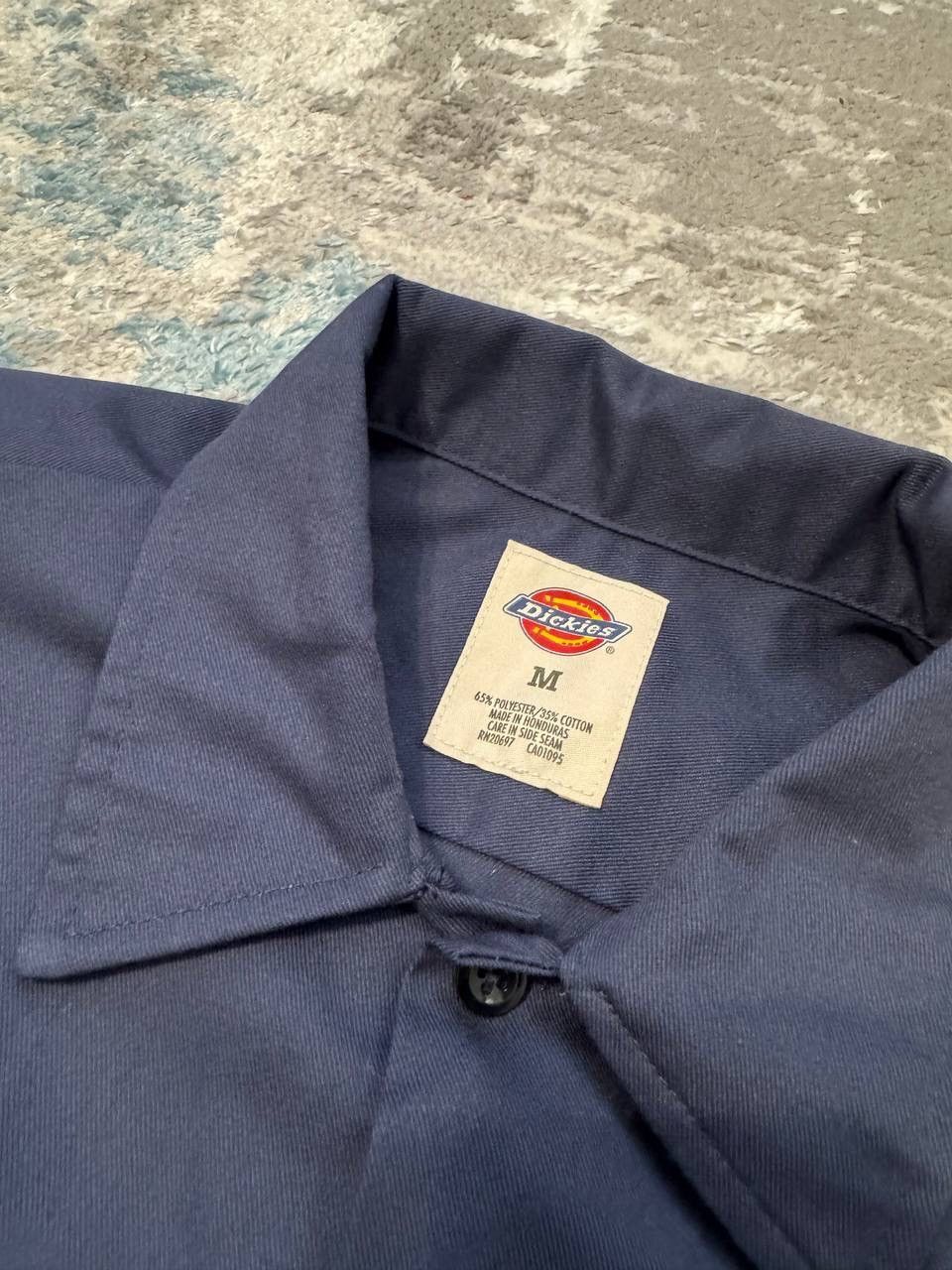 Dickies Vintage Dickies Navy Work Shirt M Size US M / EU 48-50 / 2 - 12 Thumbnail
