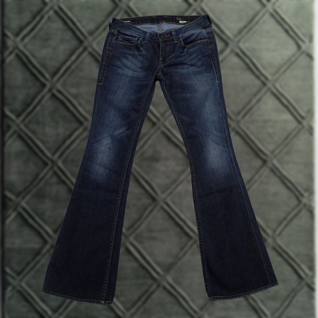Denime William Rast Jeans Womens 26 Blue Belle Bootcut Denim Casual 26X31 Ladies Regular Denim Blue Bootcut Womens Jeans 26 Size 26" / US 2 / IT 38 - 1 Thumbnail