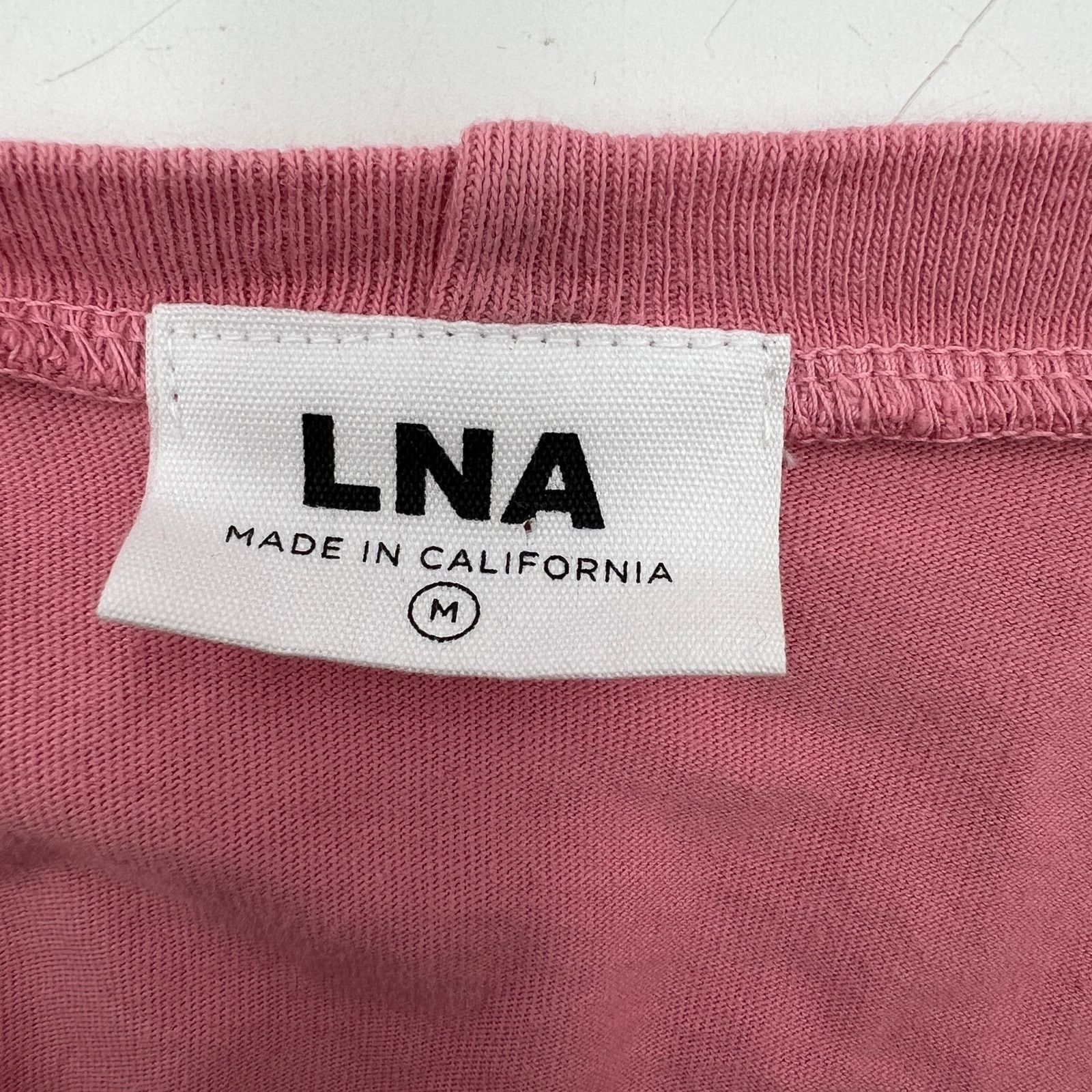 Other LNA Alek Cutout Short Sleeve Dress Pink Size M / US 6-8 / IT 42-44 - 3 Thumbnail