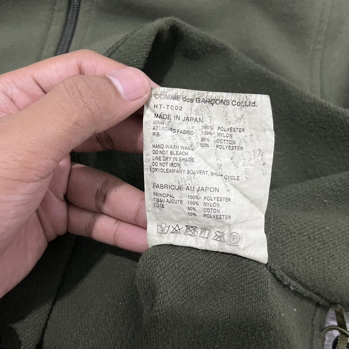 Comme des Garcons Homme Comme Des Garcons Homme Military Hoodie HT-T002 Size US S / EU 44-46 / 1 - 11 Thumbnail