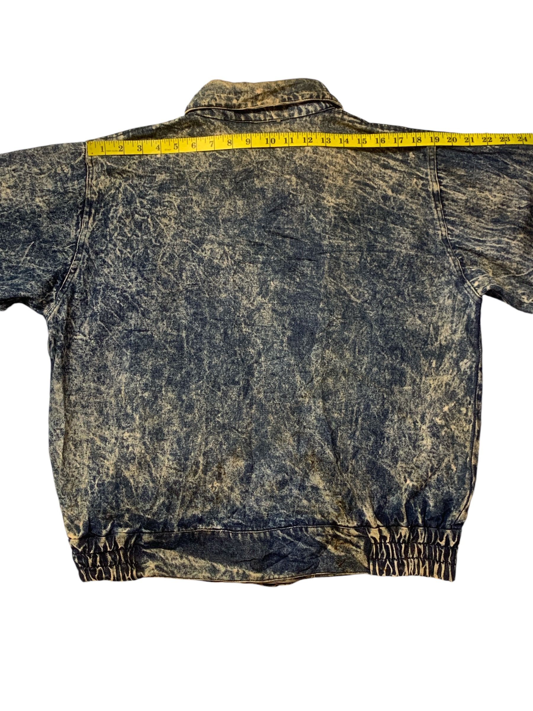 Japanese Brand × Vintage Rare Design Vintage Unknown Brand Denim Jackets Size L / US 10 / IT 46 - 8 Thumbnail