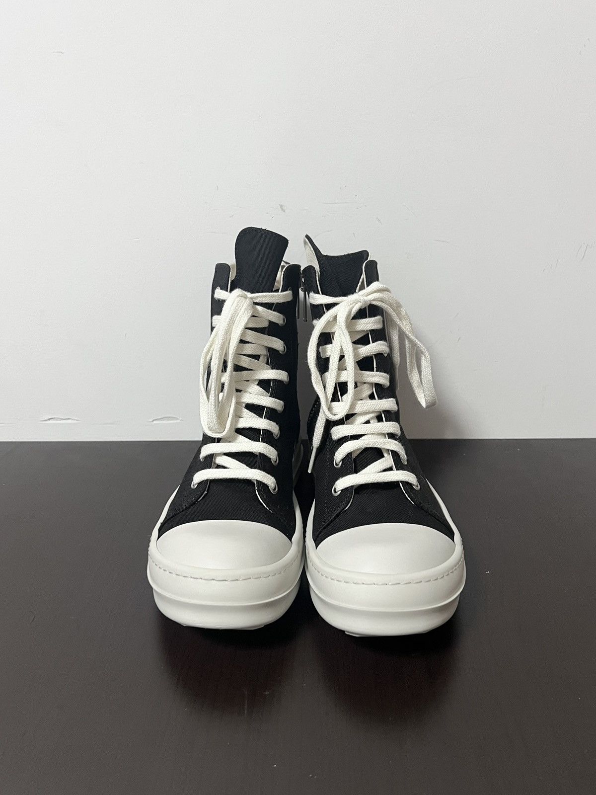 Rick Owens Drkshdw Rick owens ramones drkshdw high top sneakers sz37.5 Size US 7.5 / IT 37.5 - 3 Thumbnail