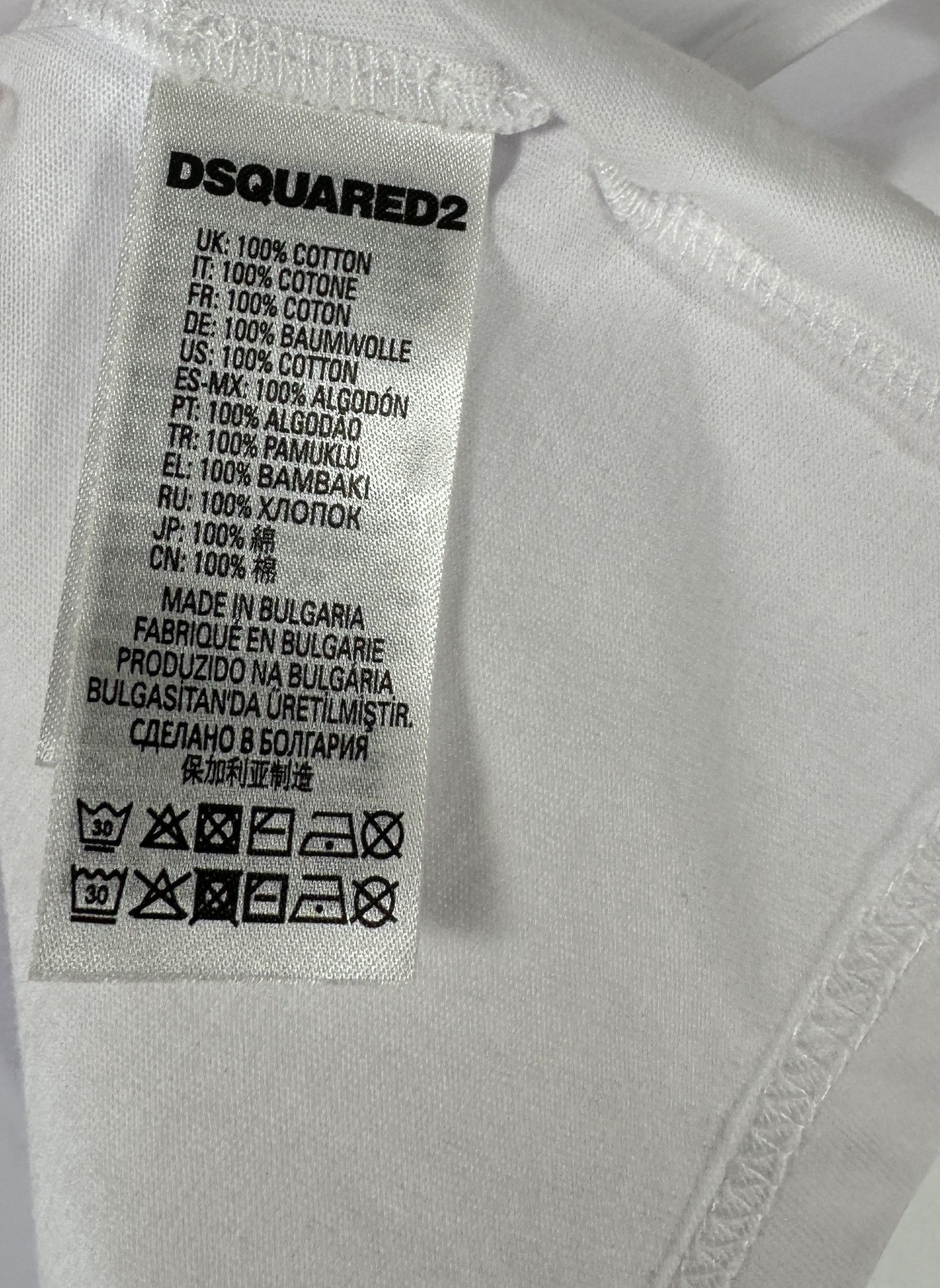Dsquared2 Icon Logo-print T-shirt Size US M / EU 48-50 / 2 - 4 Thumbnail