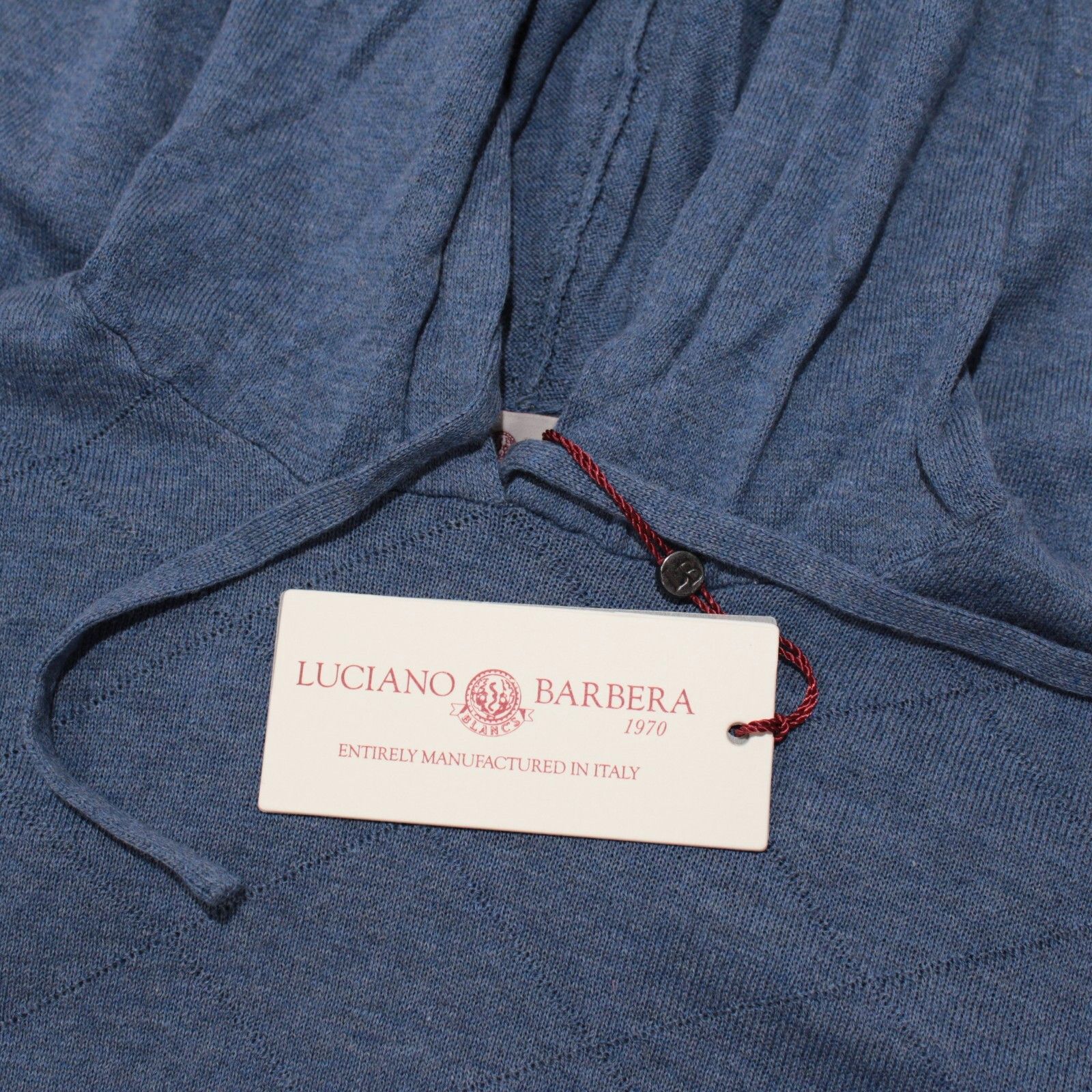 Luciano Barbera Luciano Barbera Sweater Size US M in Blue Size US M / EU 48-50 / 2 - 1 Thumbnail