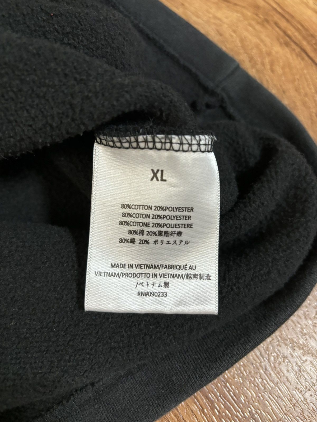 Essentials Fear of God Essentials FW23 Jet Black Hoodie Size US XL / EU 56 / 4 - 4 Thumbnail