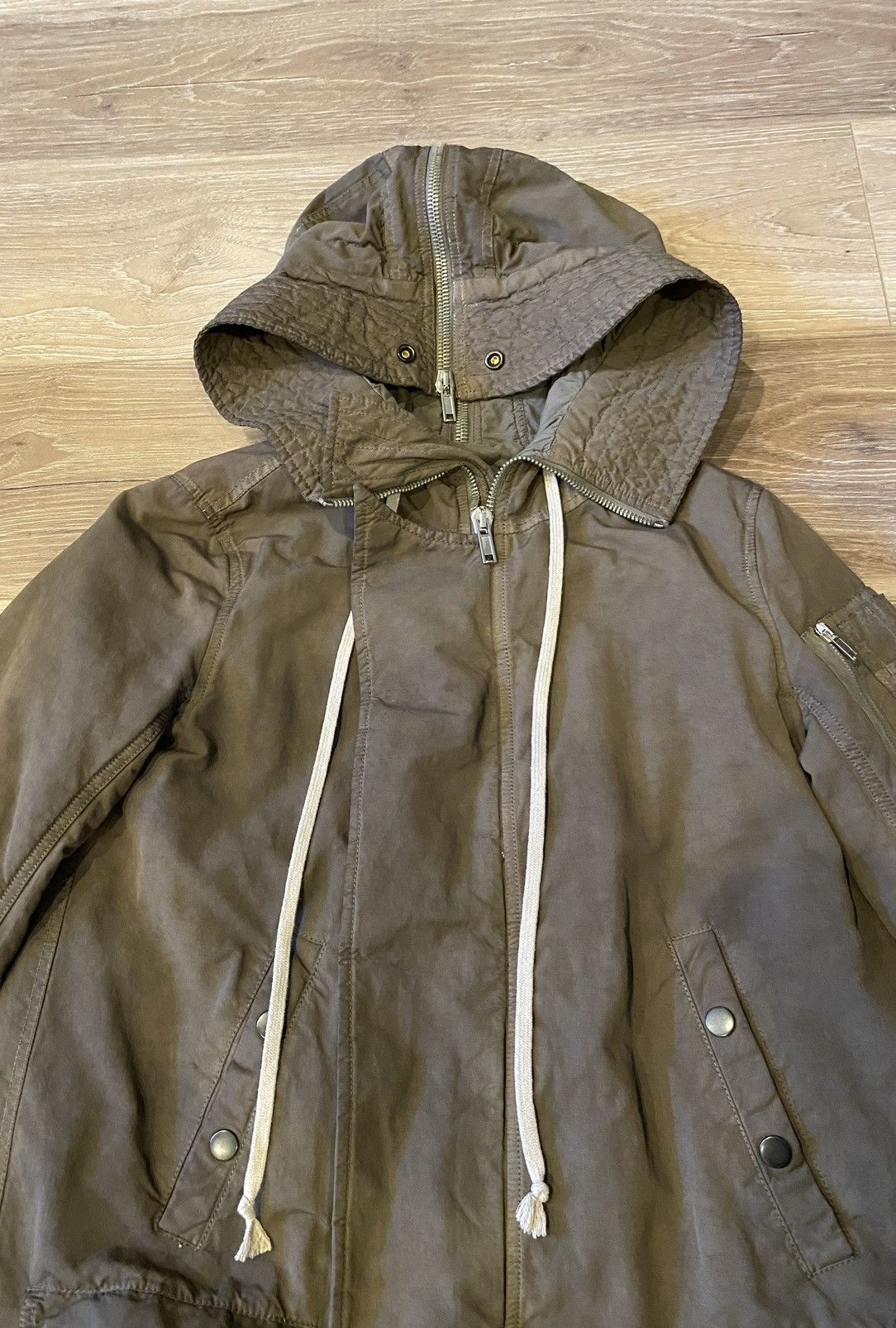 Rick Owens × Rick Owens Drkshdw (Open to Trades) Archive FW13 Exploder Parka Size US XS / EU 42 / 0 - 3 Thumbnail