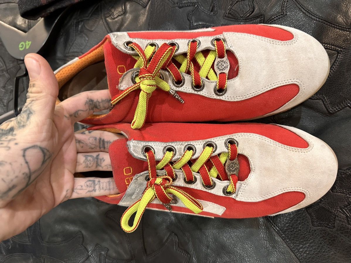Chrome Hearts CHROME HEARTS 1/1 ETRO LEATHER SNEAKERS Size US 11 / EU 44 - 9 Thumbnail